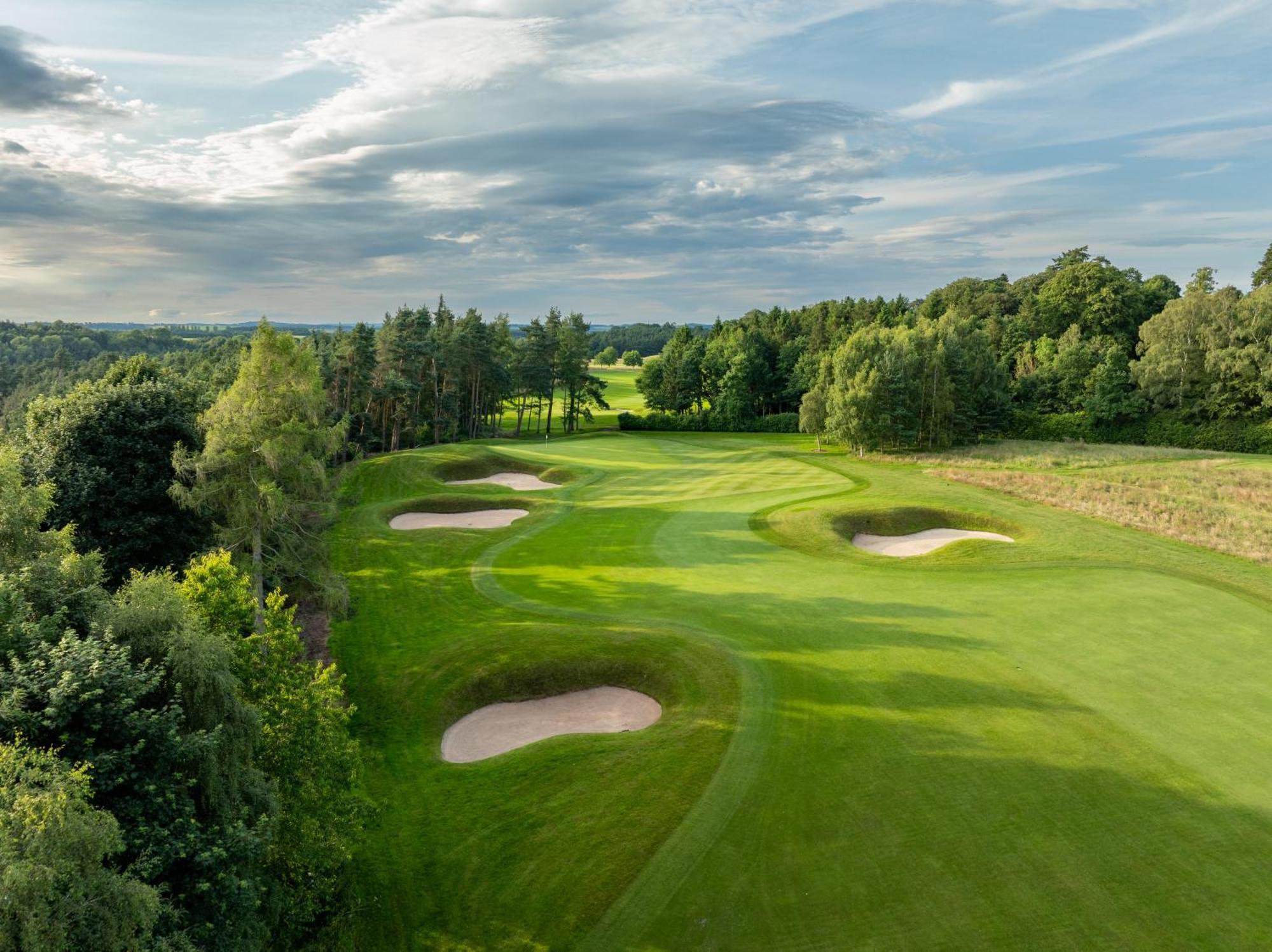 Schloss Roxburghe, Part Of Destination By Hyatt Bagian luar foto The 18th hole at The Belfry