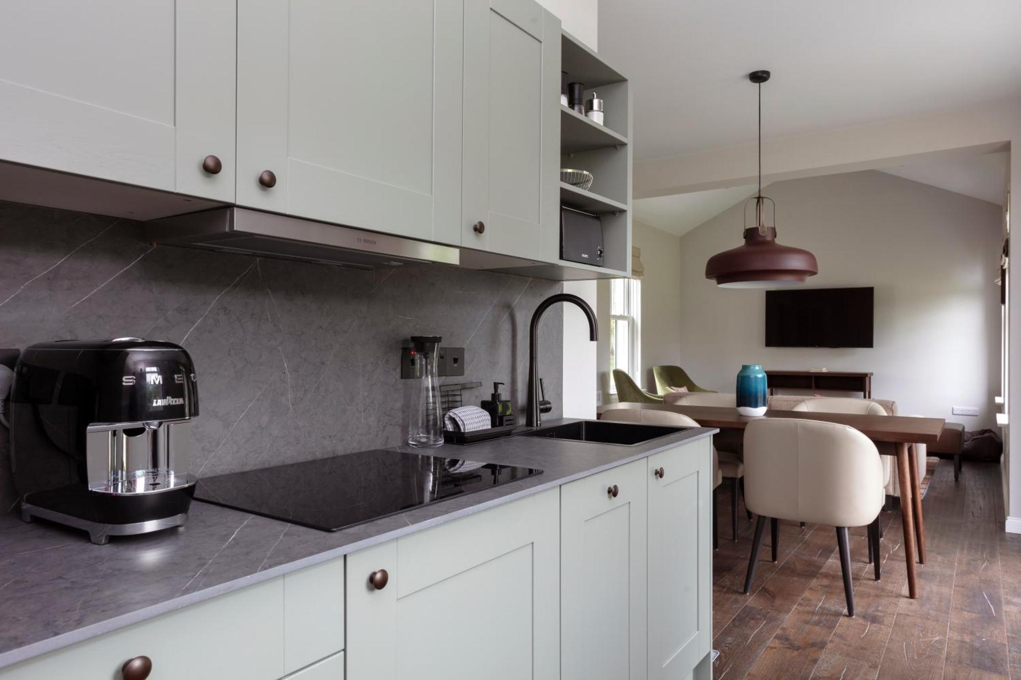 Schloss Roxburghe, Part Of Destination By Hyatt Bagian luar foto A kitchen with a single-control tap