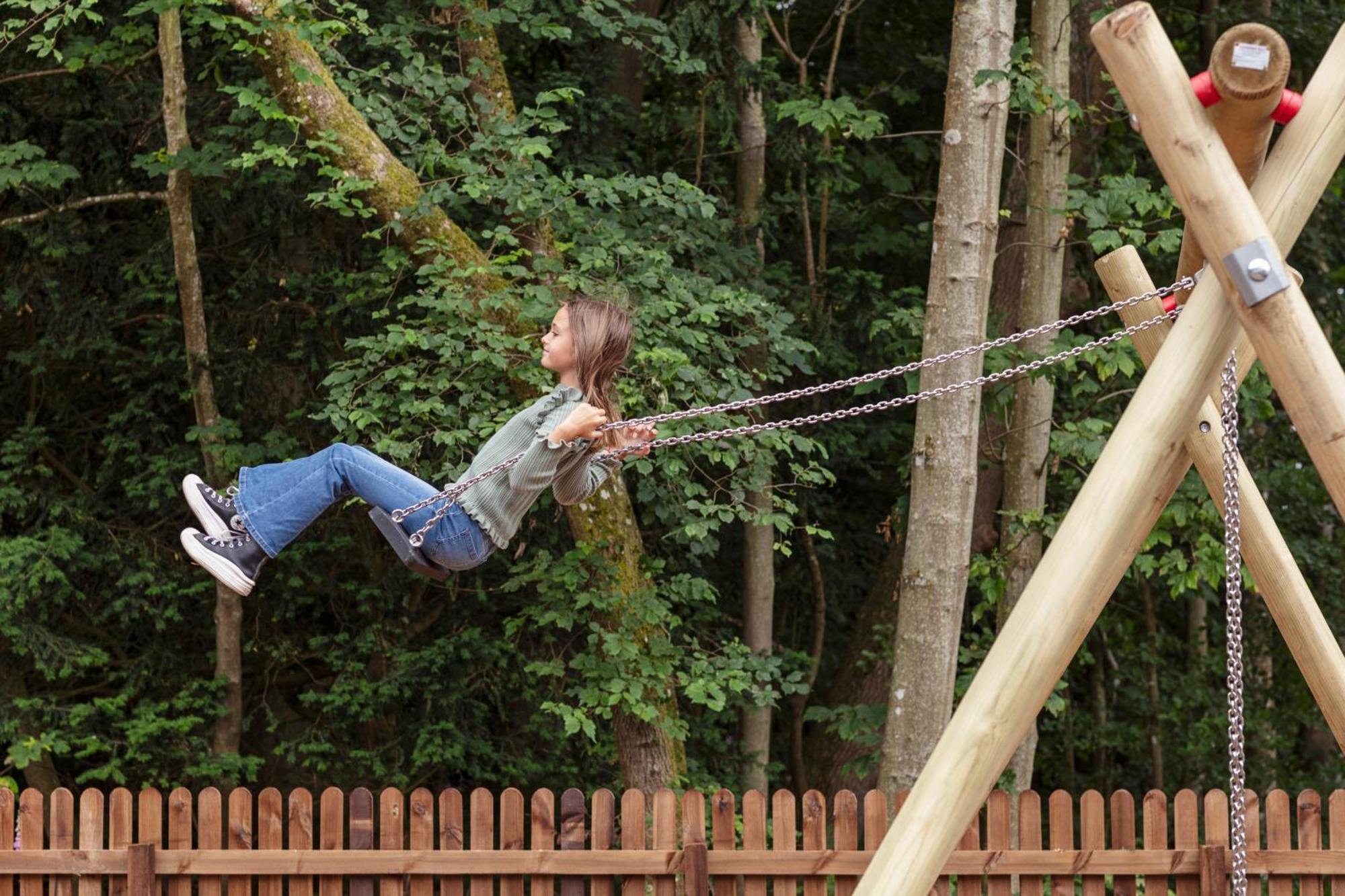Schloss Roxburghe, Part Of Destination By Hyatt Bagian luar foto A child on a swing