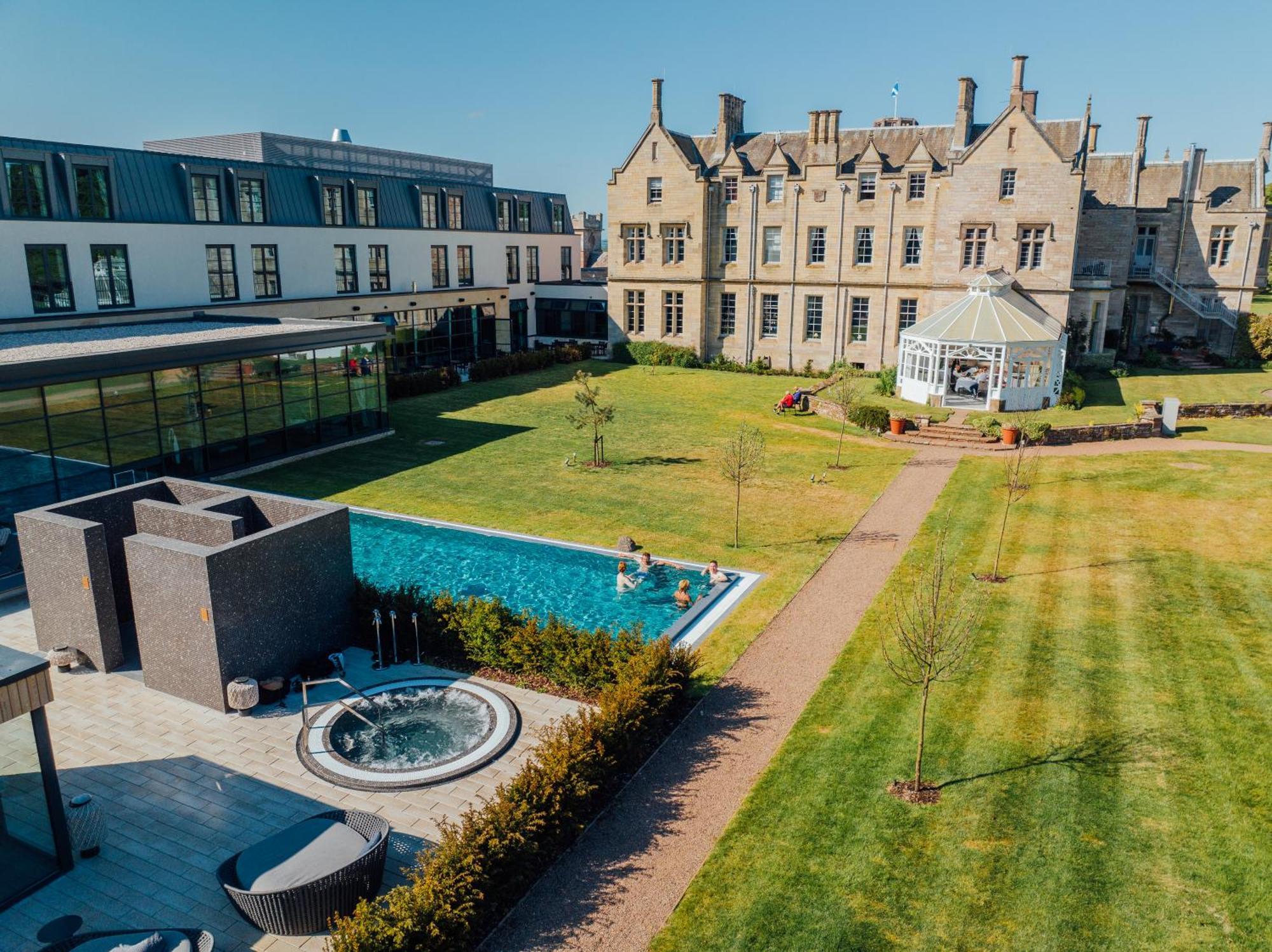 Schloss Roxburghe, Part Of Destination By Hyatt Bagian luar foto The hotel's spa